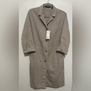Uniqlo Linen Trench